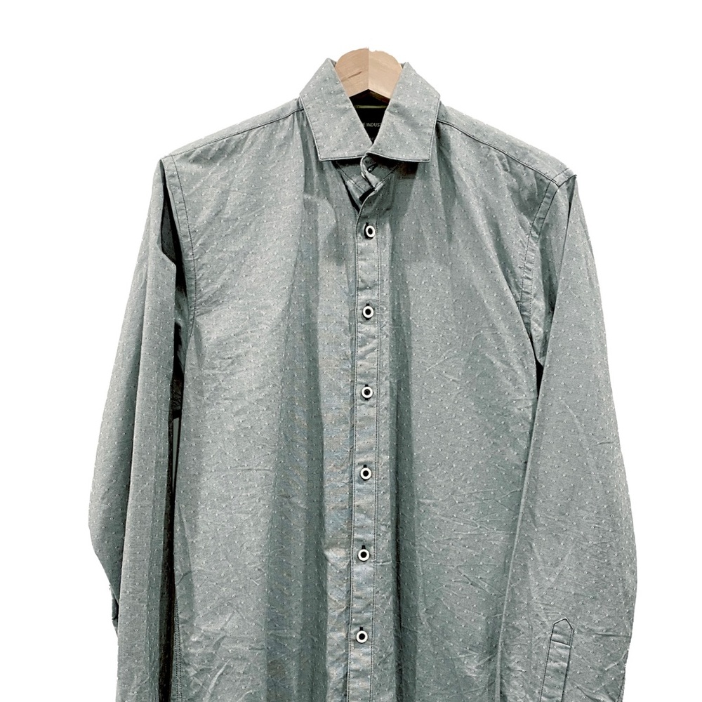 **Blue Industry** tailored fit button down shirt